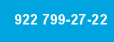 922 799-27-22 922 799-27-22